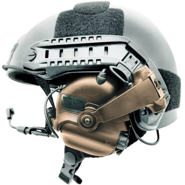 EARMOR M32X MOD4 Tactical Headset, M16C Mount for FAST / ARC - Coyote Brown EARMOR M32X MOD4 Tactical Headset, M16C Mount for FAST / ARC - Coyote Brown