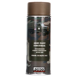 ARMY camouflage paint spray 400 ml U.S. OLIVE 1942