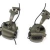 EARMOR M16A Helmet Adapters for M32 PLUS Headset, ARC Mount - Green