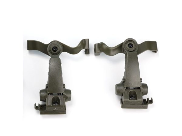 EARMOR M16A Helmet Adapters for M32 PLUS Headset, ARC Mount - Green