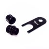 VORSK Thread Adapter (12+ mm CW to 14- mm CCW) - Black VORSK Thread Adapter (12+ mm CW to 14- mm CCW) - Black