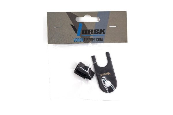 VORSK Thread Adapter (12+ mm CW to 14- mm CCW) - Black VORSK Thread Adapter (12+ mm CW to 14- mm CCW) - Black