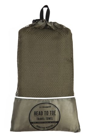 Travel Towel Head To Toe, olive Travel Towel Head To Toe, olive