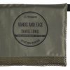 Travel Towel Hands & Face, olive Travel Towel Hands & Face, olive