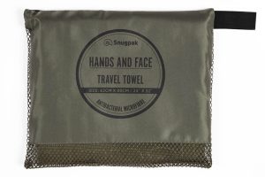 Travel Towel Hands & Face, olive Travel Towel Hands & Face, olive