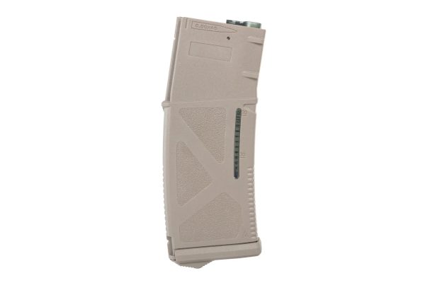 Arcturus Mid-Cap Magazine EMM M4 / AR15, 30 / 130 BBs, Polymer - Tan Arcturus Mid-Cap Magazine EMM M4 / AR15, 30 / 130 BBs, Polymer - Tan