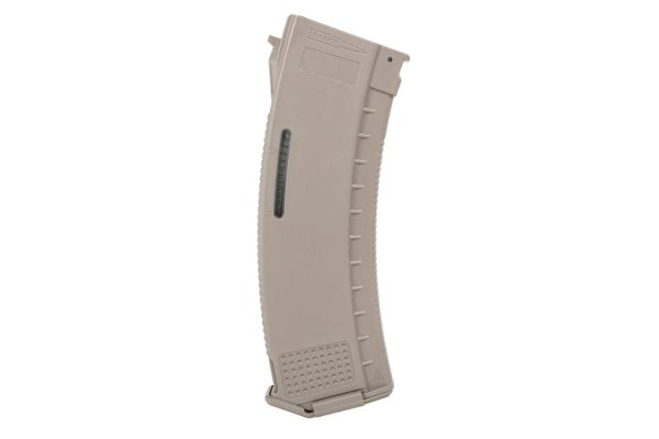 Arcturus Mid-Cap Magazine EMM AK MOD1, 30 / 130 BBs - Tan Arcturus Mid-Cap Magazine EMM AK MOD1, 30 / 130 BBs - Tan