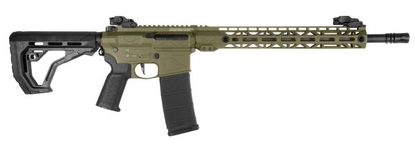 Delta Armory GP FREYA R15 Skeleton M-LOK 14" Gen2 – Green