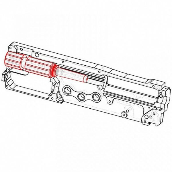 CNC spring guide for M249 QSC CNC spring guide for M249 QSC
