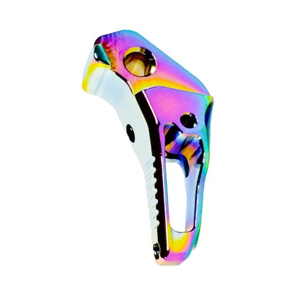 CTM VELO Adjustable Trigger for AAP-01 / G-Series - Electroplated Chameleon CTM VELO Adjustable Trigger for AAP-01 / G-Series - Electroplated Chameleon