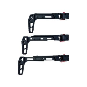 CTM CNC TwinFold Adjustable RIS Rail Stock - Black CTM CNC TwinFold Adjustable RIS Rail Stock - Black