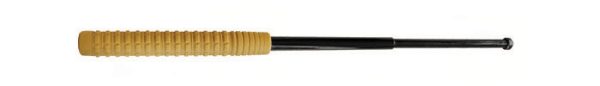 ESP Telescopic Hardened Baton 18" with Pouch - Black / Tan ESP Telescopic Hardened Baton 18" with Pouch - Black / Tan