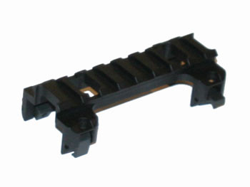 ASG Low-Profile RIS Mount for MP5 / G3 Series - Black ASG Low-Profile RIS Mount for MP5 / G3 Series - Black