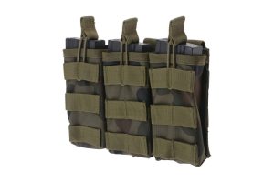 GFC MOLLE Triple Pouch for Rifle Magazines (M4 / AK), Open Type - WZ.93 GFC MOLLE Triple Pouch for Rifle Magazines (M4 / AK), Open Type - WZ.93