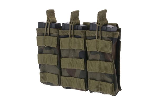 GFC MOLLE Triple Pouch for Rifle Magazines (M4 / AK), Open Type - WZ.93 GFC MOLLE Triple Pouch for Rifle Magazines (M4 / AK), Open Type - WZ.93