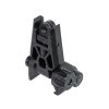 SA AR15 EDGE™ Flip-Up RIS Rail Rear Sight - Black