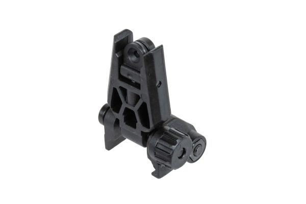 SA AR15 EDGE™ Flip-Up RIS Rail Rear Sight - Black