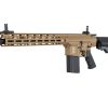 SA SR25 M-LOK (SA-E35 Edge™ Kestrel™ ETU) - Black / Tan SA SR25 M-LOK (SA-E35 Edge™ Kestrel™ ETU) - Black / Tan