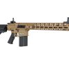 SA SR25 M-LOK (SA-E35 Edge™ Kestrel™ ETU) - Black / Tan SA SR25 M-LOK (SA-E35 Edge™ Kestrel™ ETU) - Black / Tan