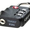Nimrod TSA Combination Padlock - Black Nimrod TSA Combination Padlock - Black