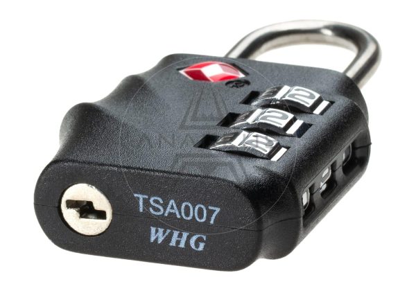 Nimrod TSA Combination Padlock - Black Nimrod TSA Combination Padlock - Black