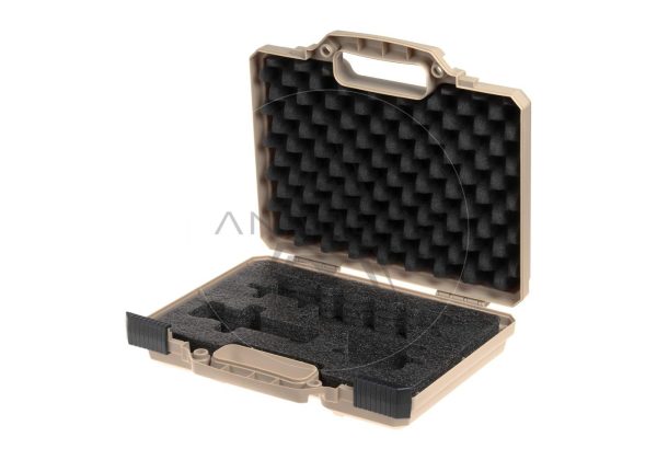 Nimrod Transport Pistol Case, 31x27x7.5 cm (Pre-Cut) - Tan