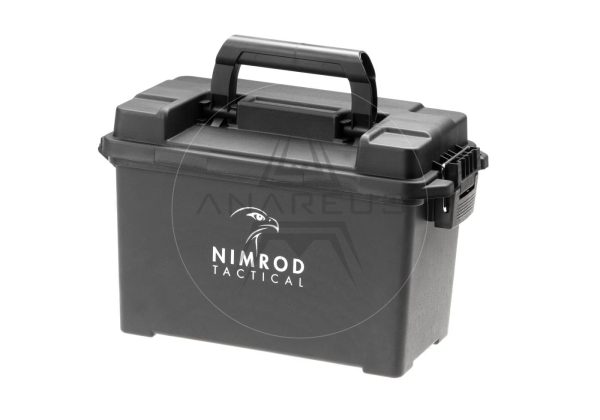 Nimrod Ammo Box 34 x 18 x 22 cm (Large) - Black Nimrod Ammo Box 34 x 18 x 22 cm (Large) - Black