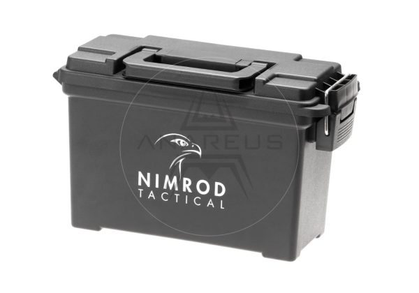 Nimrod Ammo Box 29 x 13 x 18 cm (Medium) - Black Nimrod Ammo Box 29 x 13 x 18 cm (Medium) - Black