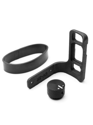 Tridos Baofeng UV-5R PTT Guard and Volume Dial Knob - Black Tridos Baofeng UV-5R PTT Guard and Volume Dial Knob - Black