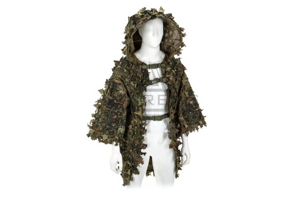 Invader Gear Ghillie Base Leaf Camouflage Suit - Flecktarn Invader Gear Ghillie Base Leaf Camouflage Suit - Flecktarn