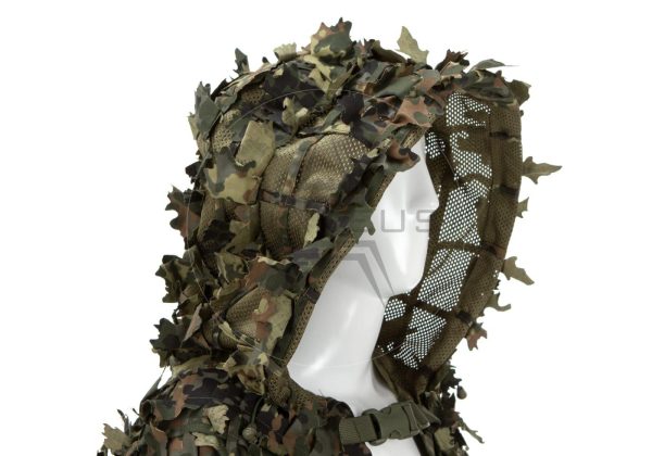 Invader Gear Ghillie Base Leaf Camouflage Suit - Flecktarn Invader Gear Ghillie Base Leaf Camouflage Suit - Flecktarn