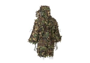 Invader Gear Ghillie Base Leaf Camouflage Suit - Woodland