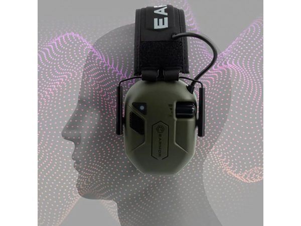 EARMOR M300A Electronic Hearing Protector - Black