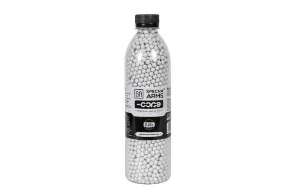 SA CORE™ Pellets 0.25g, 3000 BBs (Bottle) - White SA CORE™ Pellets 0.25g, 3000 BBs (Bottle) - White