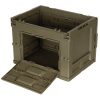 MFH Folding Plastic Crate / Box (20 liters) - Green MFH Folding Plastic Crate / Box (20 liters) - Green