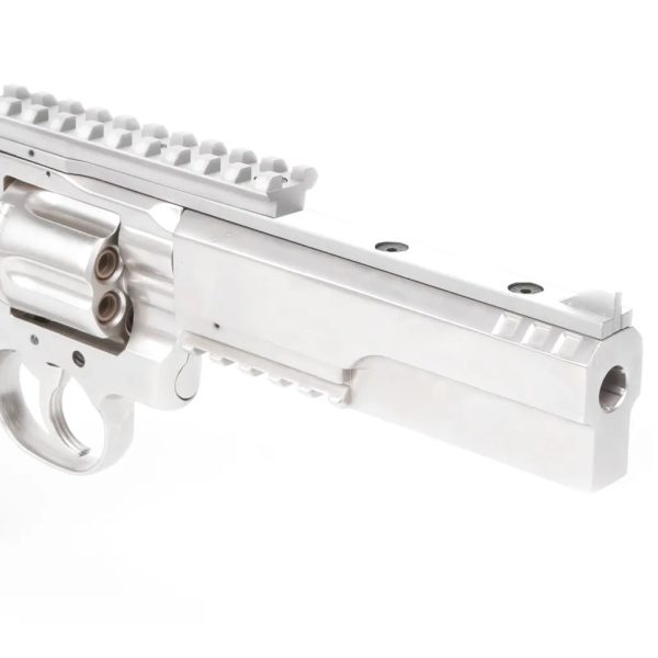 King Arms PYTHON 357 EVIL Gas Revolver - Silver King Arms PYTHON 357 EVIL Gas Revolver - Silver