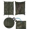 MIL-TEC Mesh VELCRO Pocket / Backpack Rrganizer, Large - Green