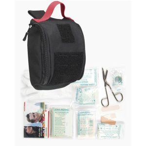 MIL-TEC IFAK Laser-Cut First Aid Kit with Equipment, 20-Piece - Black MIL-TEC IFAK Laser-Cut First Aid Kit with Equipment, 20-Piece - Black