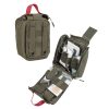 MIL-TEC IFAK Laser-Cut First Aid Kit with Equipment, 20-Piece - Green MIL-TEC IFAK Laser-Cut First Aid Kit with Equipment, 20-Piece - Green