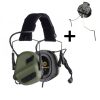 EARMOR M32 PLUS Electronic Tactical Headset, Headband / Helmet Mount - Foliage Green EARMOR M32 PLUS Electronic Tactical Headset, Headband / Helmet Mount - Foliage Green