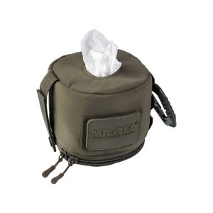 MIL-TEC MOLLE Toilet Paper / Napkin Pouch - Green MIL-TEC MOLLE Toilet Paper / Napkin Pouch - Green