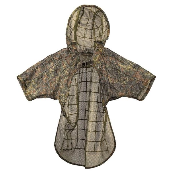 MIL-TEC Disguise Camouflage GHILLIE SNIPER Hood - Flecktarn MIL-TEC Disguise Camouflage GHILLIE SNIPER Hood - Flecktarn