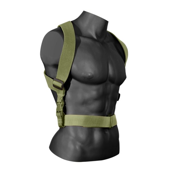 ROTHCO COMBAT Suspenders - Green ROTHCO COMBAT Suspenders - Green