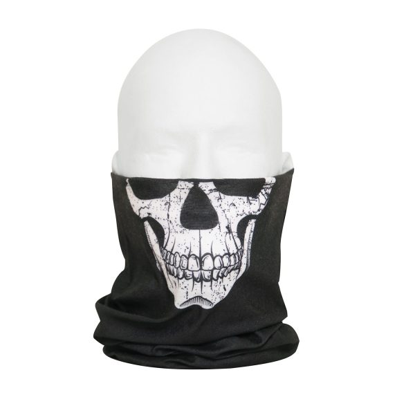 ROTHCO Multifunctional Neck Gaiter HEADGEAR GHOST - Black ROTHCO Multifunctional Neck Gaiter HEADGEAR GHOST - Black