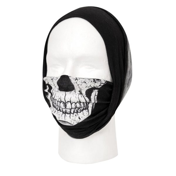 ROTHCO Multifunctional Neck Gaiter HEADGEAR GHOST - Black ROTHCO Multifunctional Neck Gaiter HEADGEAR GHOST - Black