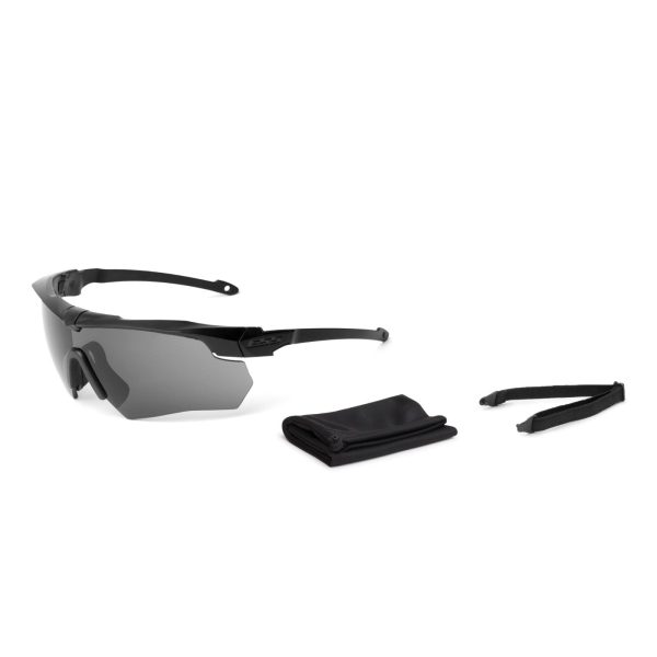 ESS Shooting Glasses CROSSBOW SUPPRESSOR ONE, Dark Lens - Black ESS Shooting Glasses CROSSBOW SUPPRESSOR ONE, Dark Lens - Black