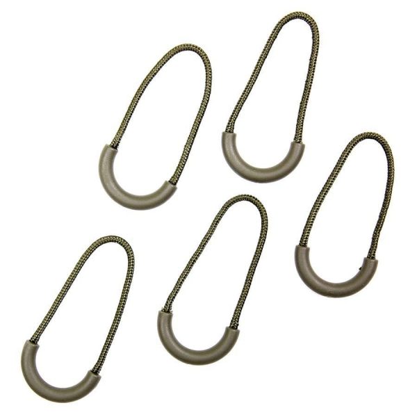 101INC Enlarged Zipper Puller Tab, 5 Pieces - Green 101INC Enlarged Zipper Puller Tab, 5 Pieces - Green