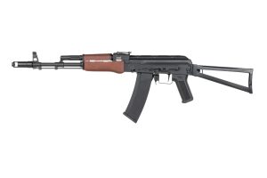SA AK-74S (SA-J77 CORE⢠HAL ETU Gen.2) - Black / Wood SA AK-74S (SA-J77 CORE⢠HAL ETU Gen.2) - Black / Wood