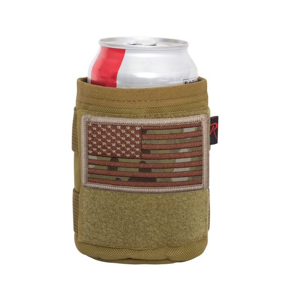 ROTHCO Tactical Insulated Beverage MOLLE Holder - Coyote Brown ROTHCO Tactical Insulated Beverage MOLLE Holder - Coyote Brown