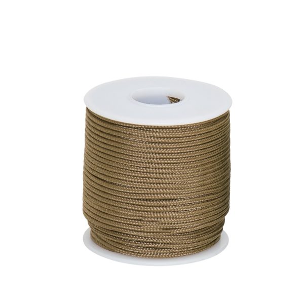 ROTHCO Paracord MICRO CORD 95lb, 1.5 mm, 30 m coil (spool) - Coyote Brown ROTHCO Paracord MICRO CORD 95lb, 1.5 mm, 30 m coil (spool) - Coyote Brown